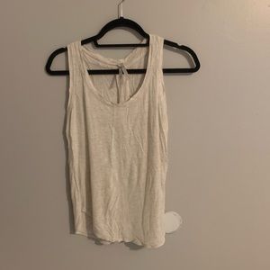 Cream colored tank top